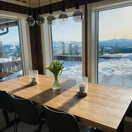 Szálloda With An Amazing View At Lifjell