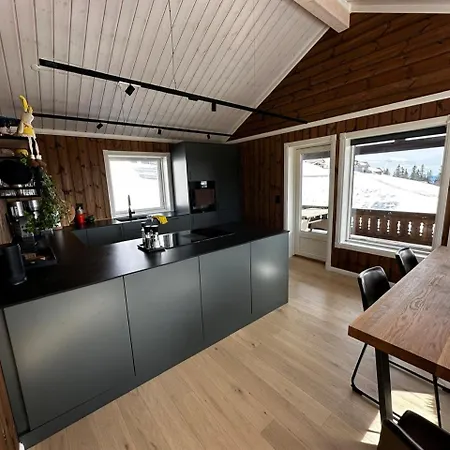 With An Amazing View At 4* Lifjell